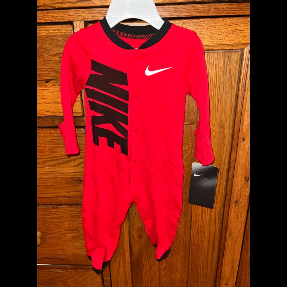 Nike Button Onesie